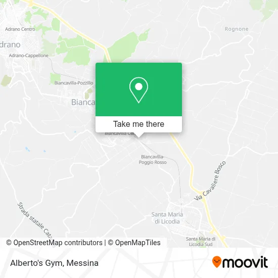 Alberto's Gym map