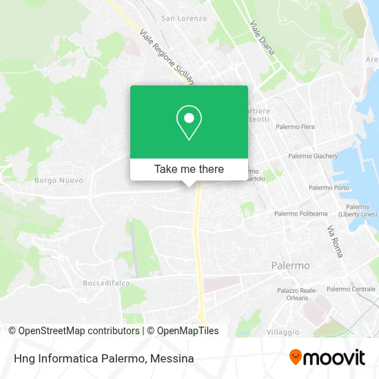 Hng Informatica Palermo map