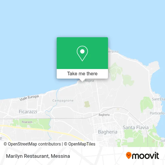 Marilyn Restaurant map