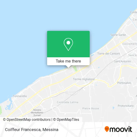 Coiffeur Francesca map