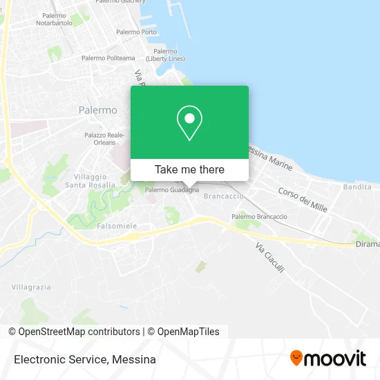 Electronic Service map