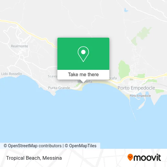 Tropical Beach map