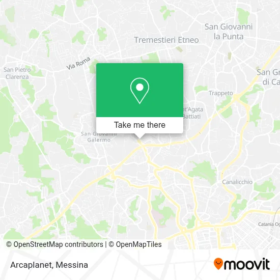 Arcaplanet map