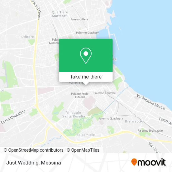 Just Wedding map