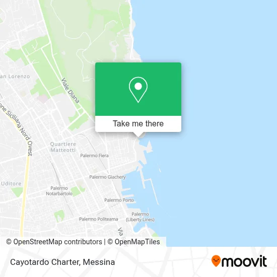 Cayotardo Charter map