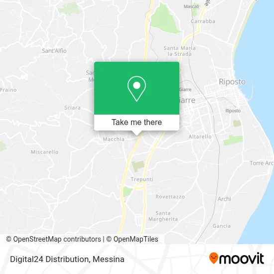 Digital24 Distribution map