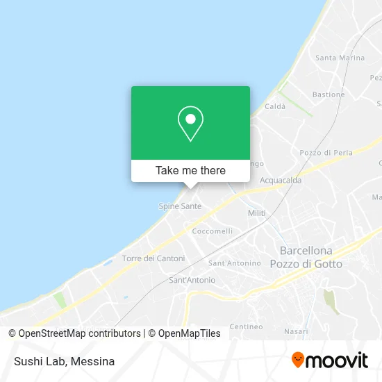 Sushi Lab map