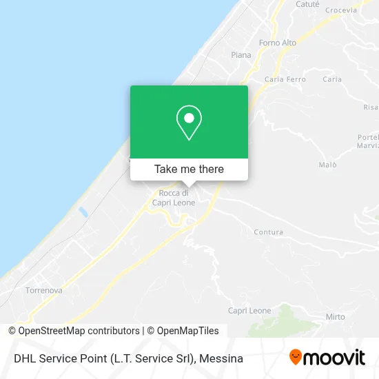 DHL Service Point (L.T. Service Srl) map