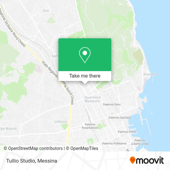 Tullio Studio map