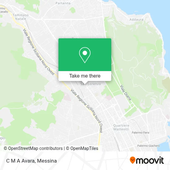 C M A  Avara map