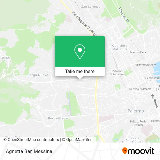 Agnetta Bar map