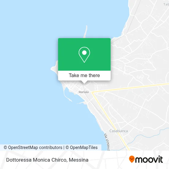 Dottoressa Monica Chirco map