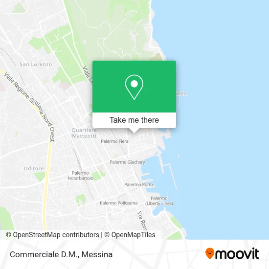 Commerciale D.M. map