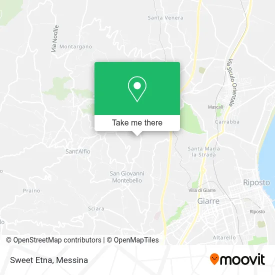 Sweet Etna map