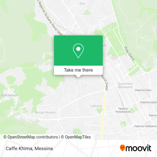 Caffe Khima map