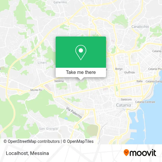 Localhost map