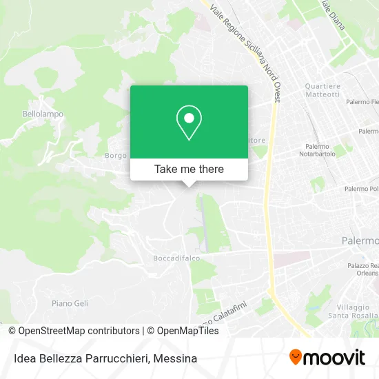 Idea Bellezza Parrucchieri map