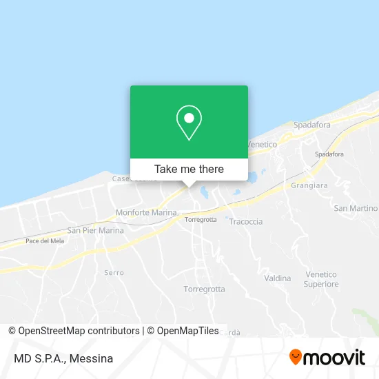 MD S.P.A. map