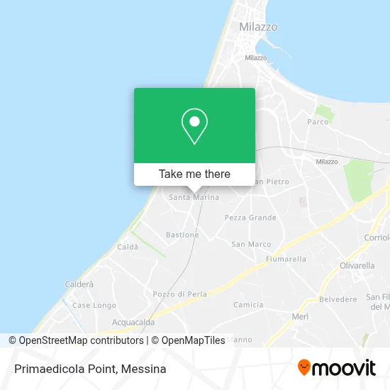 Primaedicola Point map