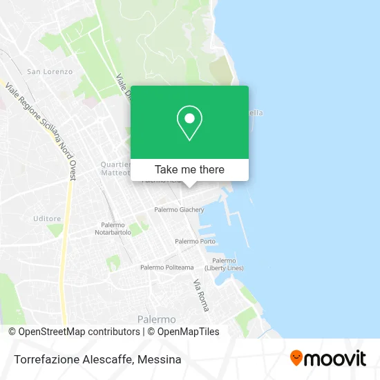 Torrefazione Alescaffe map