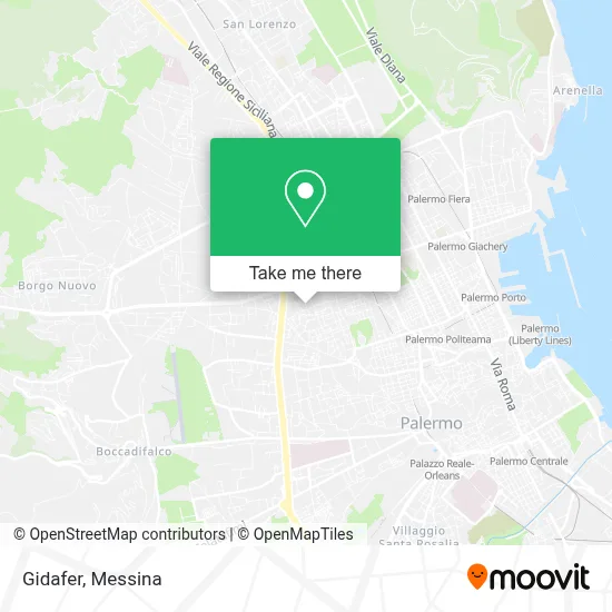 Gidafer map