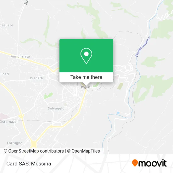 Card SAS map