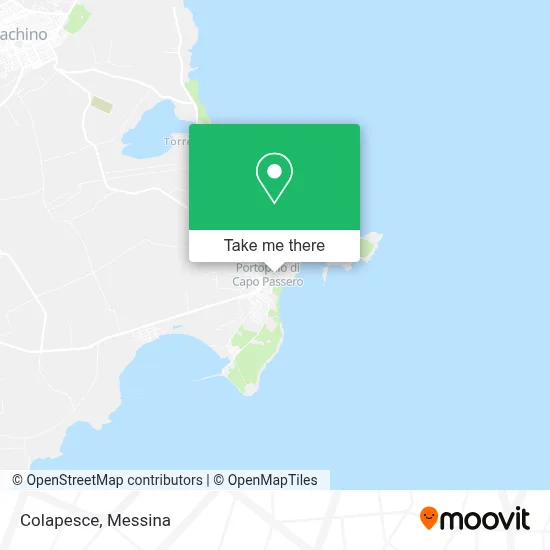 Colapesce map
