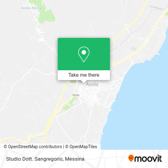 Studio Dott. Sangregorio map