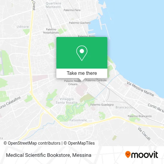 Medical Scientific Bookstore map