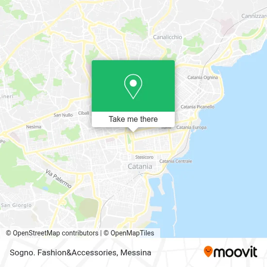 Sogno. Fashion&Accessories map