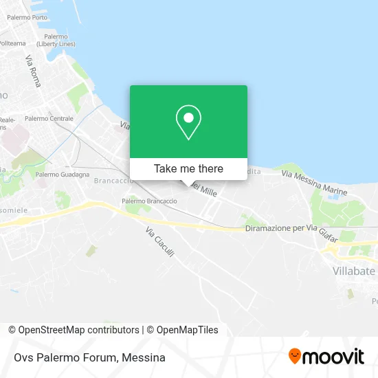 Ovs Palermo Forum map