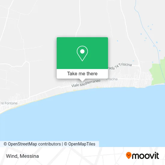 Wind map