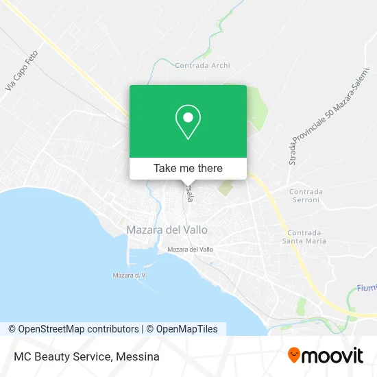 MC Beauty Service map