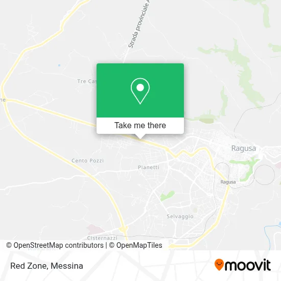 Red Zone map