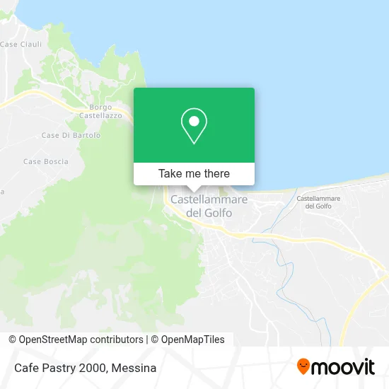 Cafe Pastry 2000 map