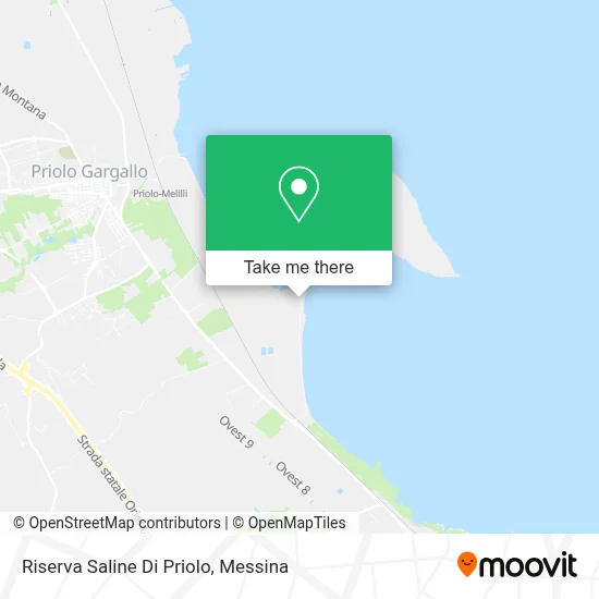 Riserva Saline Di Priolo map