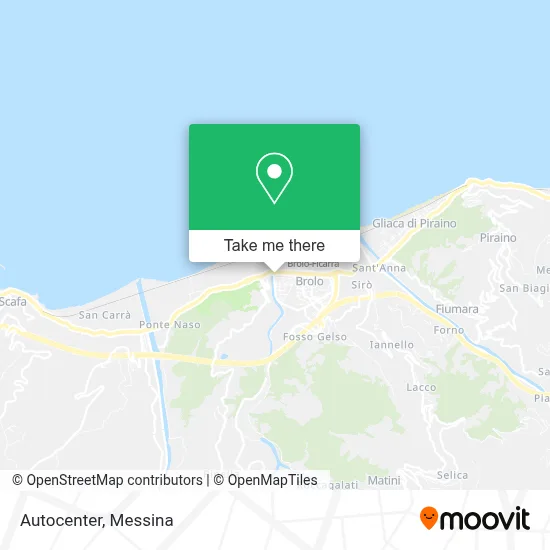 Autocenter map