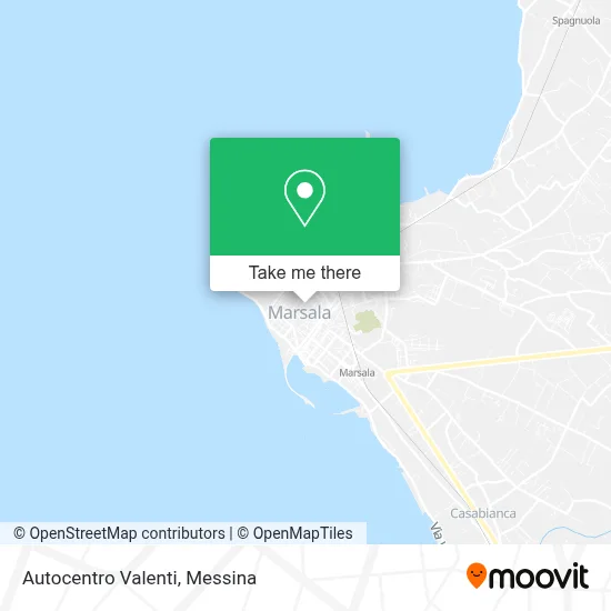 Autocentro Valenti map