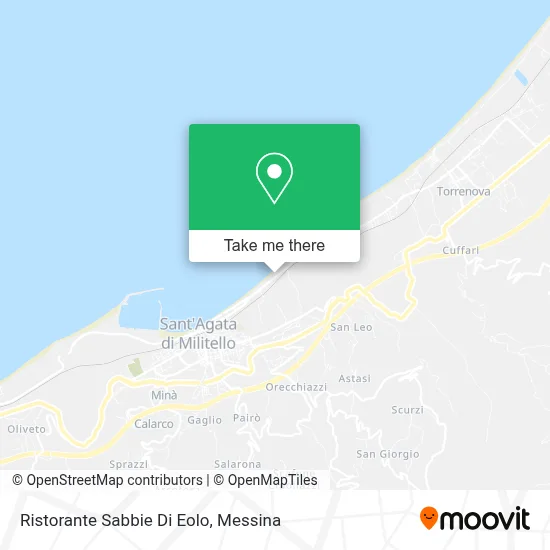 Ristorante Sabbie Di Eolo map