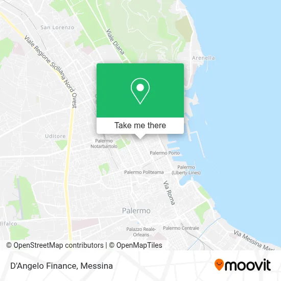 D'Angelo Finance map