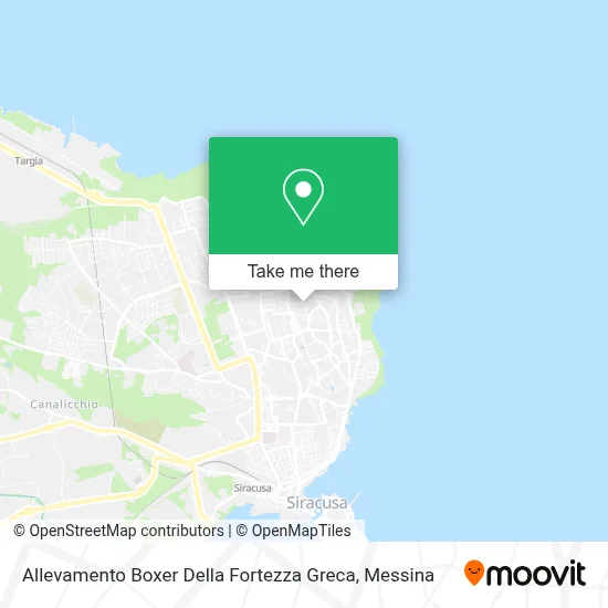 Allevamento Boxer Della Fortezza Greca map