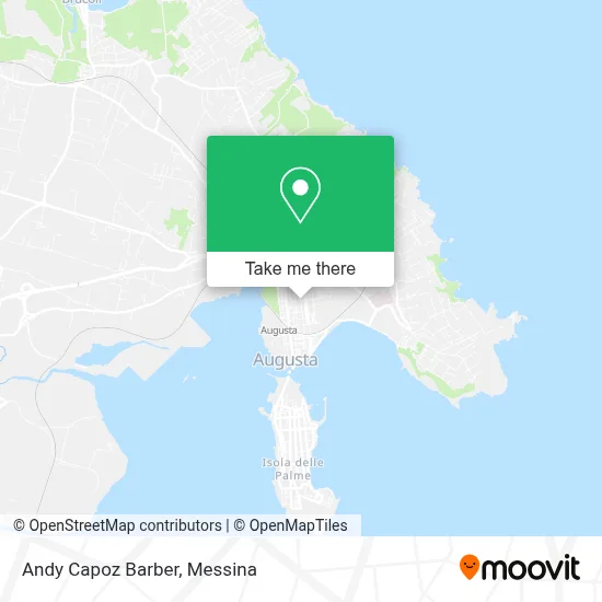 Andy Capoz Barber map