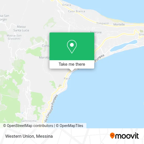 Western Union map