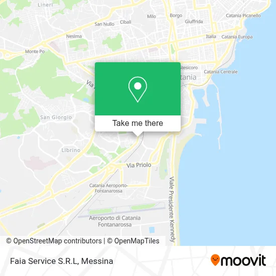 Faia Service S.R.L map