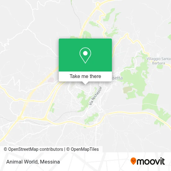 Animal World map
