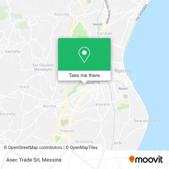 Asec Trade Srl map