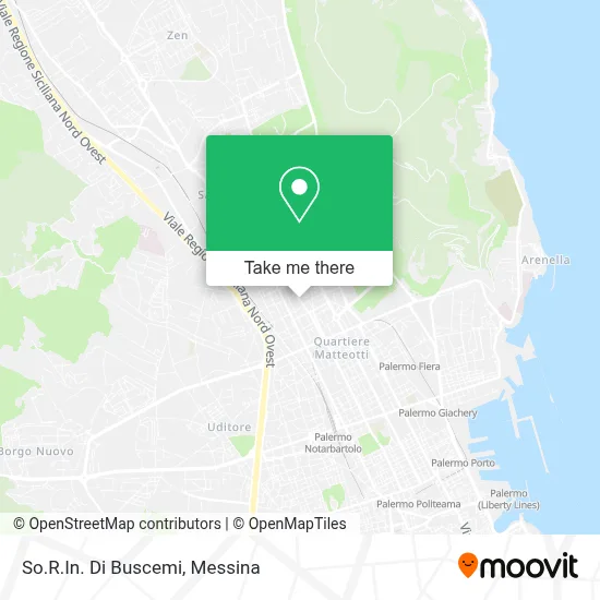 So.R.In. Di Buscemi map