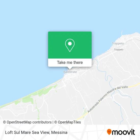 Loft Sul Mare Sea View map