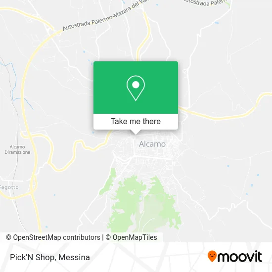 Pick'N Shop map