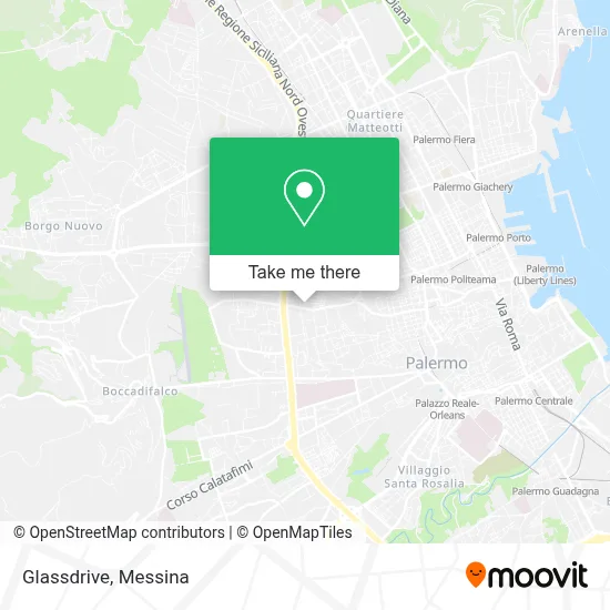 Glassdrive map